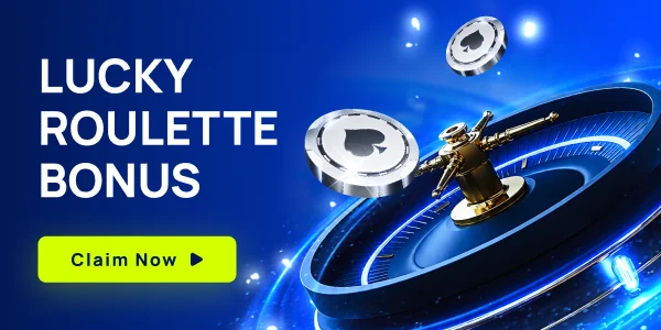 KK8 promotion banner: Lucky Roulette Bonus